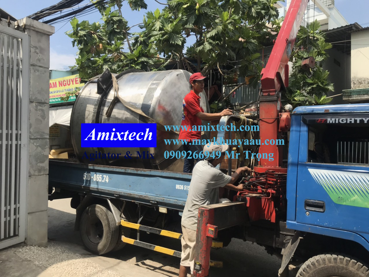 bồn inox công nghiệp